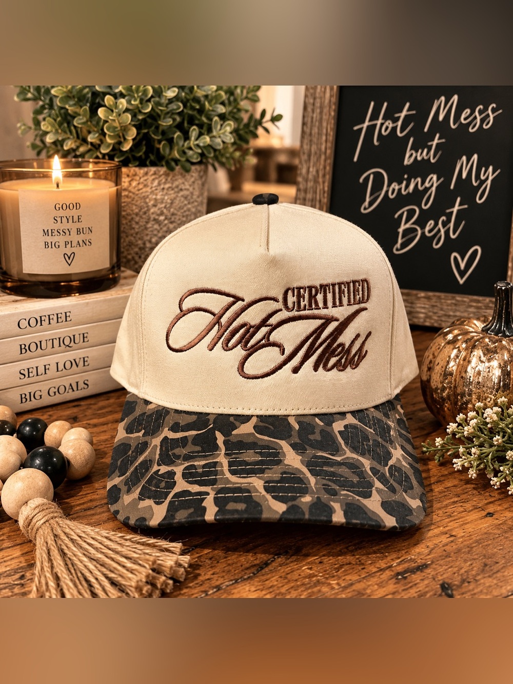 Certified Hot Mess Trucker Hat